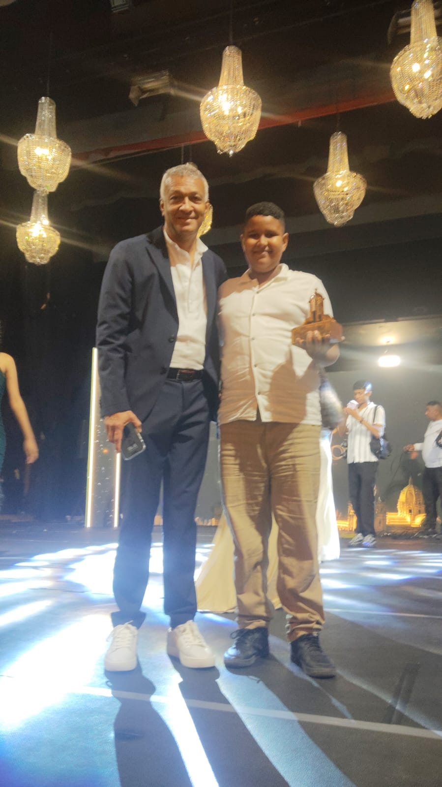 Reconocimiento y homenaje al estudiante Sebastián Cogollo Curie "Noche de los Mejores 2026"